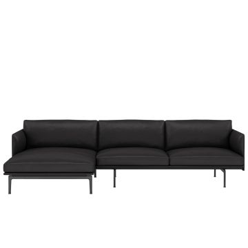 Outline-sofa-chaise-longue-3-seater-Refine-black-Muuto-left_ilumia