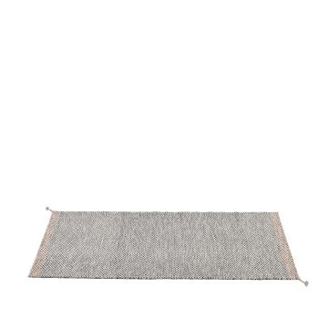 Ply dywan ze 100% wełny 200x80cm- czarno-biały Muuto-ilumia