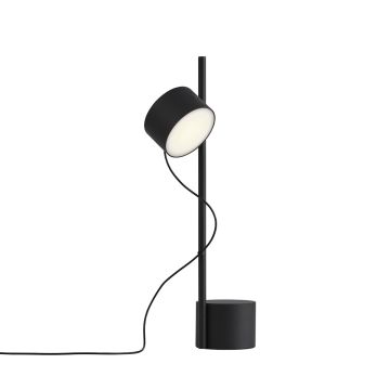 Post - Nowoczesna Lampa Stołowa Czarna od Muuto | Designerskie Oświetlenie - ilumia