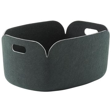 Restore-basket-dark-green-Muuto-ilumia