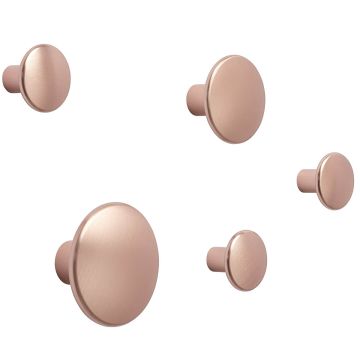 The-Dots-metal-rose-set-5-Muuto-ilumia