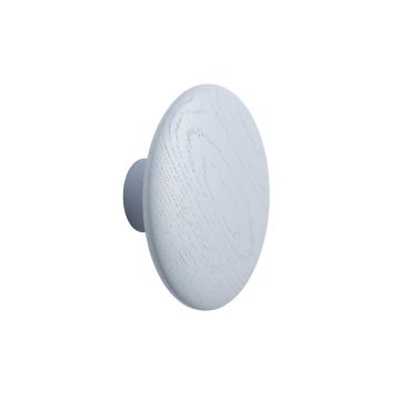The_Dots_M_Ø13cm_drewniany_wieszak_kropka_jasnoniebieski_szałwia_Muuto_ilumia