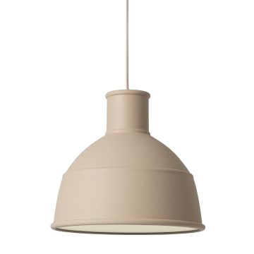 14210 Unfold - ponadczasowa lampa industrialna z silikonu - nude