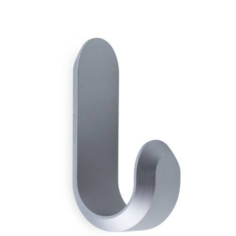 Curve_mini_zestaw_2_wieszaków_srebrny_mat_Normann_Cph_ilumia