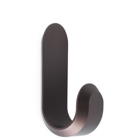 Curve_mini_zestaw_2_wieszaków_brązowy_mat_Normann_Cph_ilumia