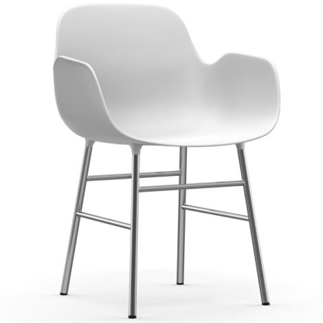 603150_Form_Armchair_WhiteChrome_Normann-Copenhagen-ilumia