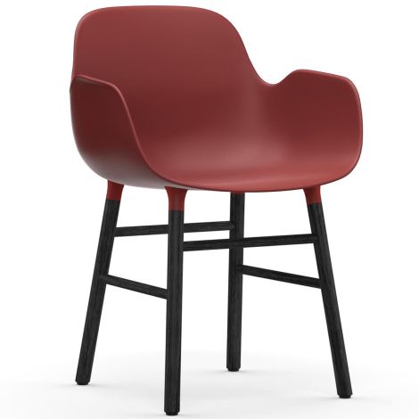 603211_Form_Armchair_RedBlack_Normann-Copenhagen-ilumia