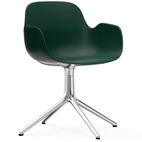 606104_Form_Armchair_Swivel_4L_Green_Alu_Normann-Copenhagen-ilumia