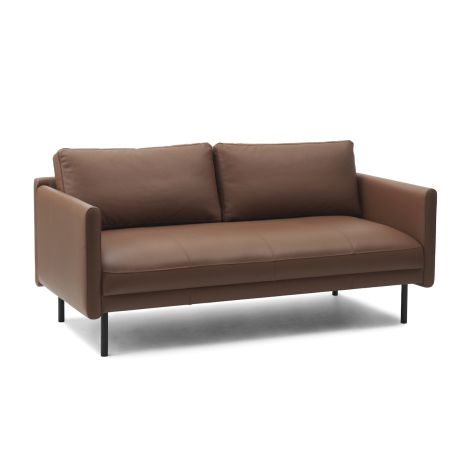 Rar Sofa 2 Osobowa, Naturalna Skóra Omaha - Koniak ilumia in NORMANN COPENHAGEN, FURNITURE, Simon Legald, SOFAS, 2-SEATER SOFAS