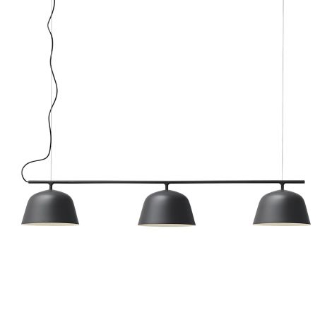 12250 Muuto Ambit Rail lampa nad stół jadalniany lub bar - czarna