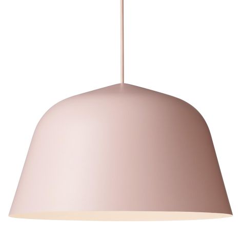 15276 Ambit Ø40cm Linear And Rounded Shapes Pendant Lamp - Rose