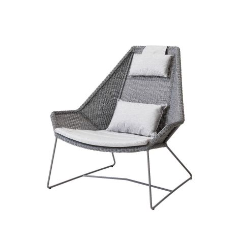 Breeze_fotel_z_wysokim_oparciem_szary_Cane-line_ilumia