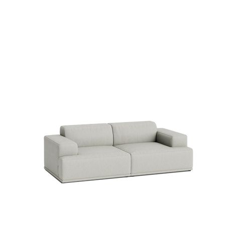 Connect Soft Sofa Modułowa, tkanina Clay 12 Kvadrat – 2-osobowa w cenie PLN18,189.57 ilumia in MUUTO, FURNITURE, Anderssen & Voll, SOFAS, 2-SEATER SOFAS