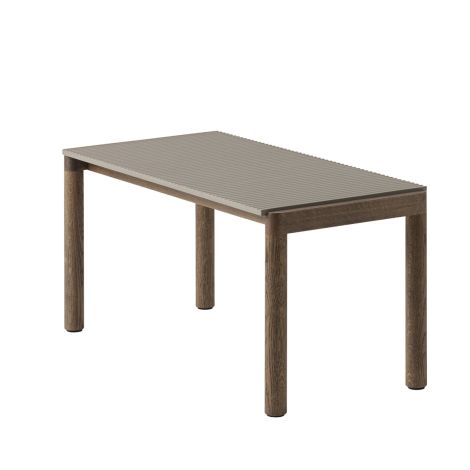 Couple_stolik_kawowy_mały_taupe_ciemny_dąb_Muuto_ilumia