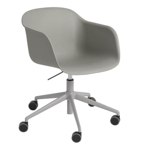 Fiber_chair_swivel_Grey_castors_gas_lift_muuto-ilumia