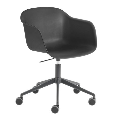 Fiber_chair_swivelbase_black_castors_gas-lift-black_muuto-ilumia