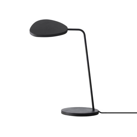 Muuto lampa stołowa LED Leaf - czarna
