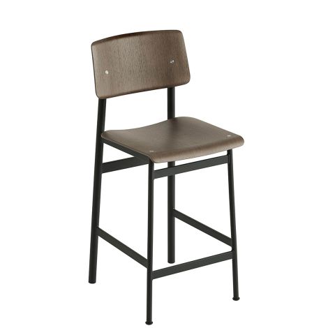 Loft-counter-stool-65-cm-black-stained-dark-brown-Muuto-ilumia
