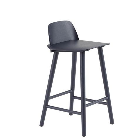 Nerd-bar-stool-h65cm-midnight-blue-Muuto-ilumia