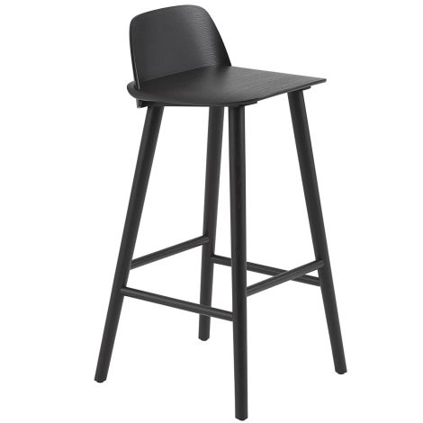 Nerd-bar-stool-h75cm-black-Muuto-ilumia