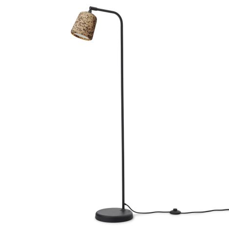 Material_lampa_podłogowa_mieszany_korek_New_Works_ilumia