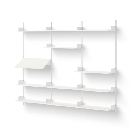 regał_ścienny_z_półką_na_czasopisma_biały_New_Works_ilumia