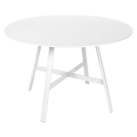 Fermob SO'O Outdoor Round Table Ø117cm - Cotton White -326101|Durable Outdoor Furniture on ilumia