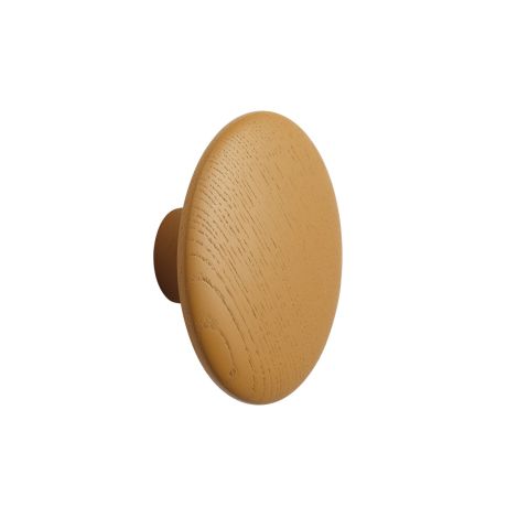 The_Dots_M_Ø13cm_drewniany_wieszak_kropka_ciemnopomarańczowy_Muuto_ilumia