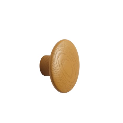 The_Dots_S_Ø9cm_drewniany_wieszak_kropka_ciemno_pomarańczowy_Muuto_ilumia