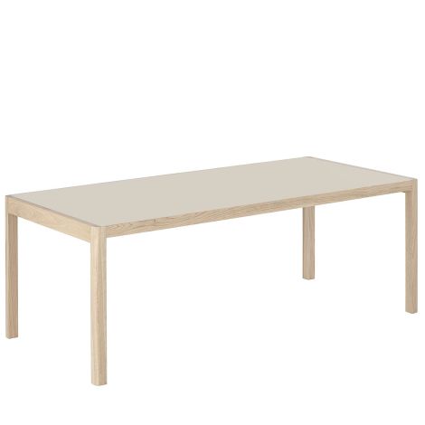 Workshop-table-200x92-cm-warm-grey-linoleum-oak-angle-Muuto-ilumia