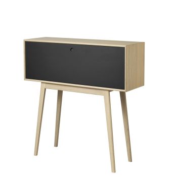 Butler_A8_biurko_sekretarzyk_naturalny_dąb_czarny_FDB_Mobler_ilumia