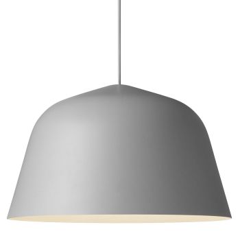 26021 Ambit Ø40cm Linear And Rounded Shapes Pendant Lamp - Grey