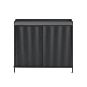 Enfold-Sideboard-tall-mono-black-front-Muuto-ilumia-900x900