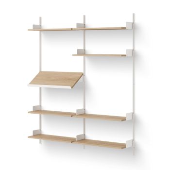 regał_ścienny_z_półką_na_czasopisma_dąb_biały_New_Works_ilumia