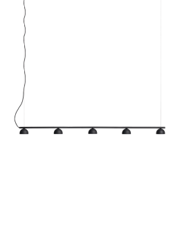 Blush_lampa_wisząca_z_5_kloszami_czarny_Northern_ilumia