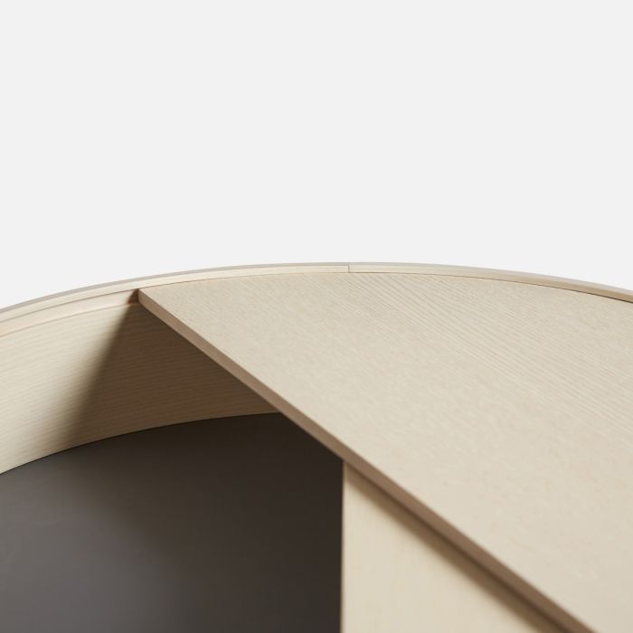 Arc Stolik Kawowy Ø66cm - Jesion | Nowoczesny Design | ilumia.pl