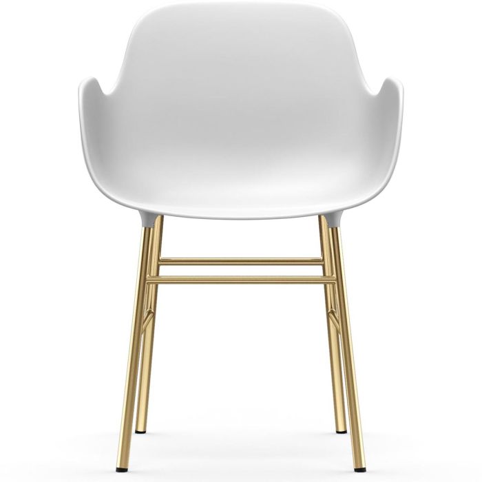 1400912_Form_Armchair_Steel_Brass_White_Plastic_White_Normann-Copenhagen-ilumia