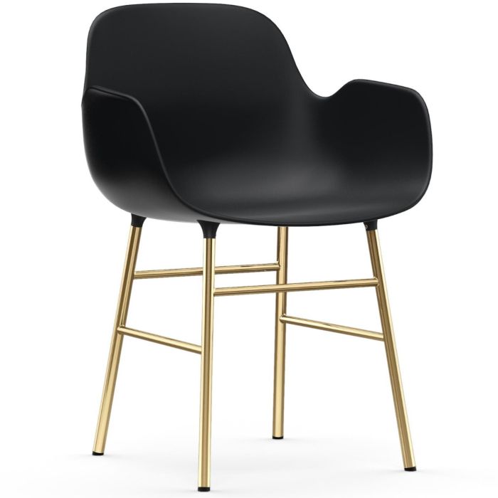1400914_Form_Armchair_Steel_Brass_Black_Plastic_Black_Normann-Copenhagen-ilumia