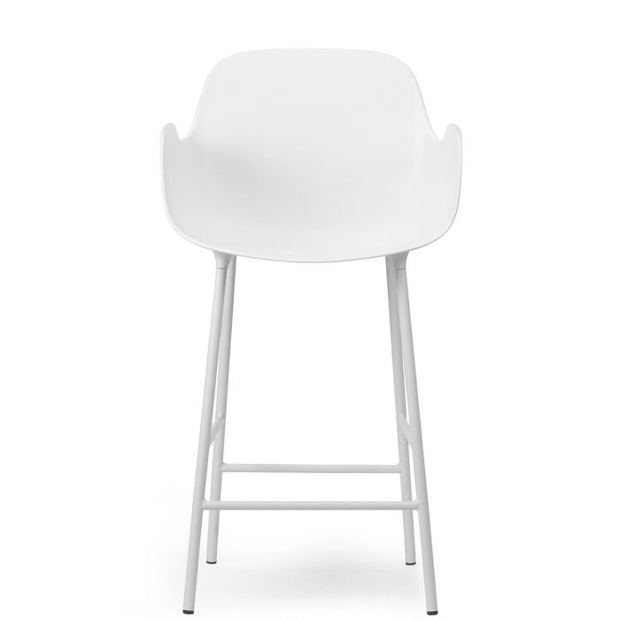 1402013_Form_Bar_Armhair_65cm_Steel_White_Normann_CPH_ilumia