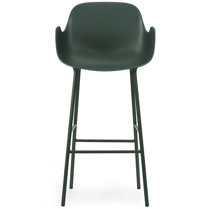 1402022_Form_Bar_Armchair_75cm_Steel_Green_Normann_CPH_ilumia
