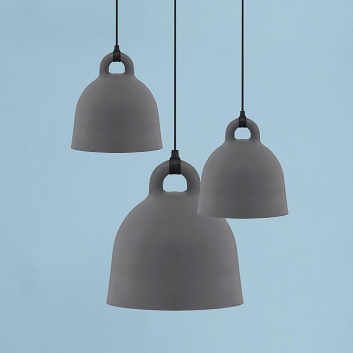 502110_Bell_Lamp_Grey_OnBlue_Normann_Copenhagen_ilumia