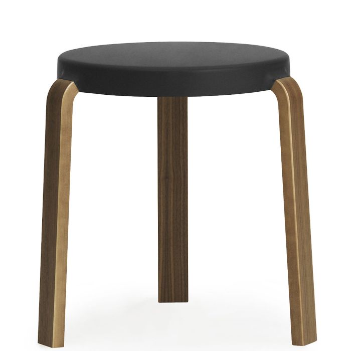 Tap_Stool_taboret_czarny_orzech_Normann_Cph_ilumia