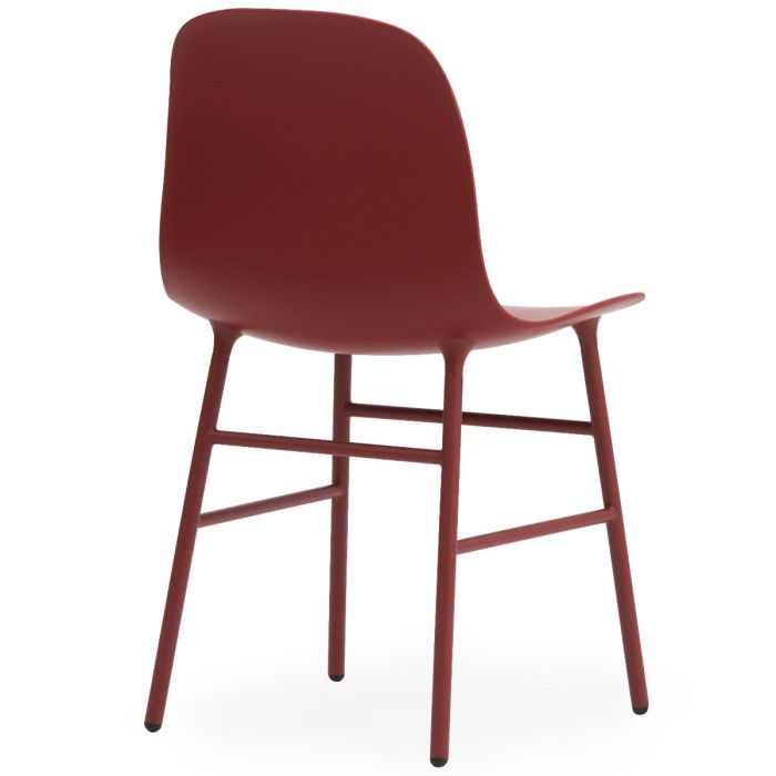Form Chair Steel Base - Red