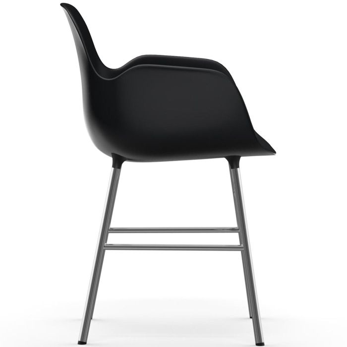 603152_Form_Armchair_BlackChrome_Normann-Copenhagen-ilumia