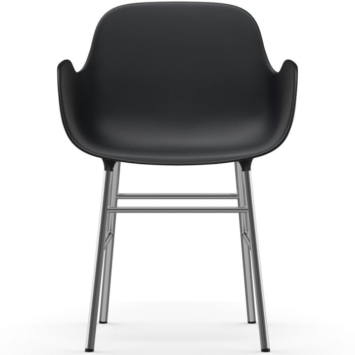 603152_Form_Armchair_BlackChrome_Normann-Copenhagen-ilumia