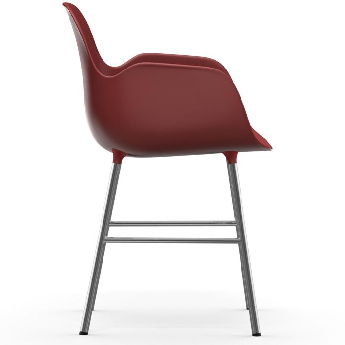 603155_Form_Armchair_RedChrome_Normann-Copenhagen-ilumia