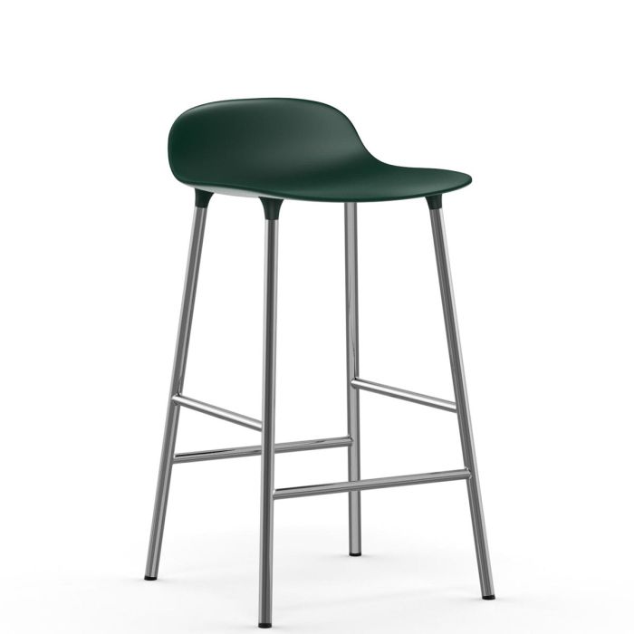 603160_Form_Barstool_65cm_GreenChrome_Normann-Copenhagen-ilumia
