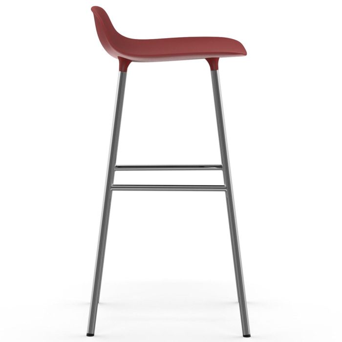 603167_Form_Barstool_75cm_RedChrome_Normann-Copenhagen-ilumia---