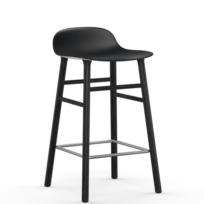 603213_Form_Barstool_65cm_Grey_BlackWood_Normann-Copenhagen-ilumia