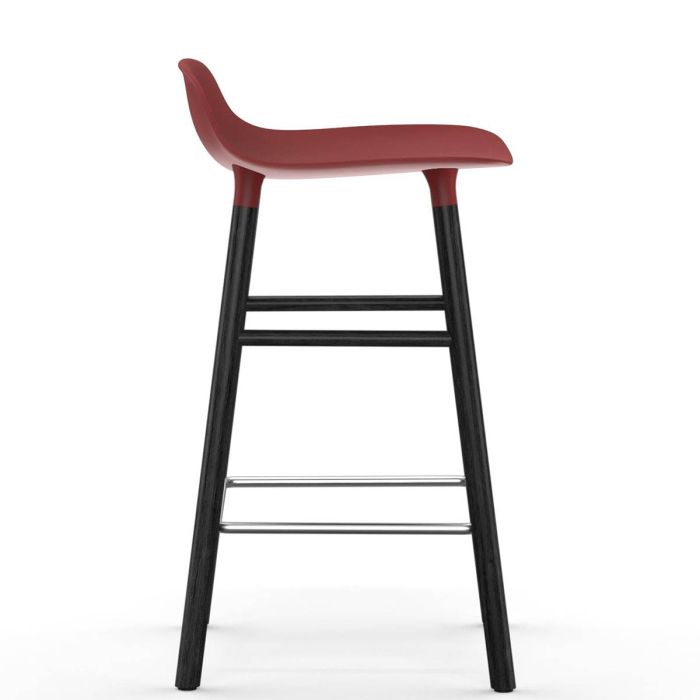 603217_Form_Barstool_65cm_Red_BlackWood_Normann-Copenhagen-ilumia